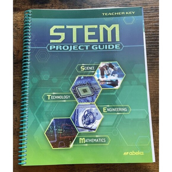 Abeka 9th Grade STEM Project Guide Teacher Key – Curriculum Resource - Picture 1 of 2